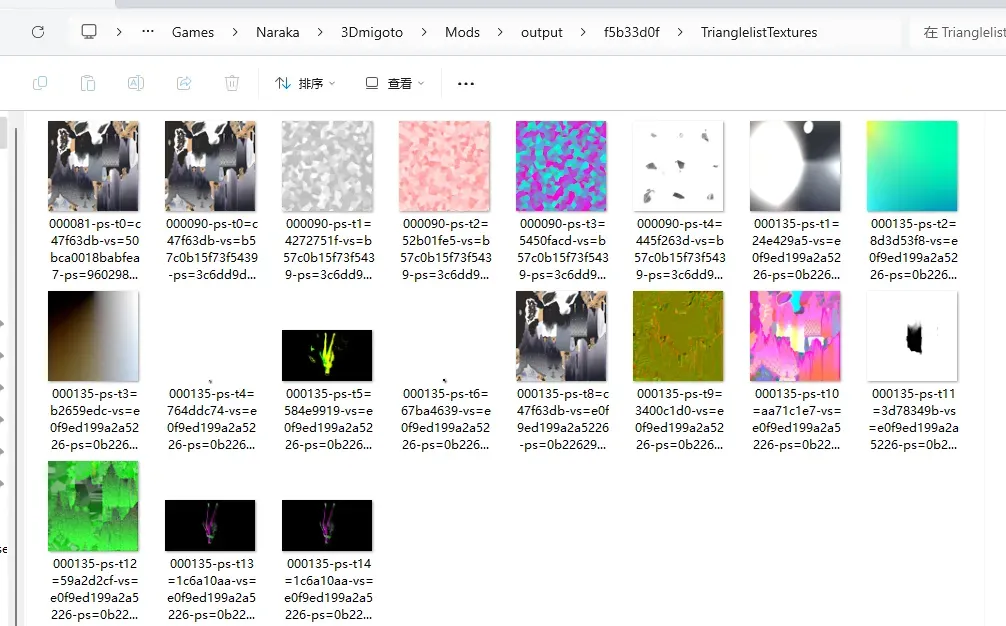 TrianglelistTextures